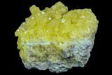 Sulfur Crystals on Matrix - Bolivia #84512-1